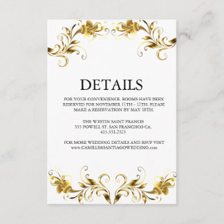 Convite de casamento branco moderno elegante doura