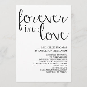 Convite de casamento Caneta