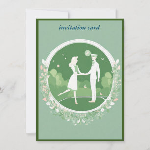 convite de casamento "Celebração do Amor"