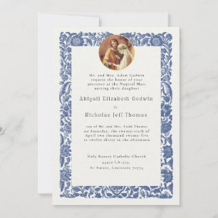 Convite de Casamento Clássico