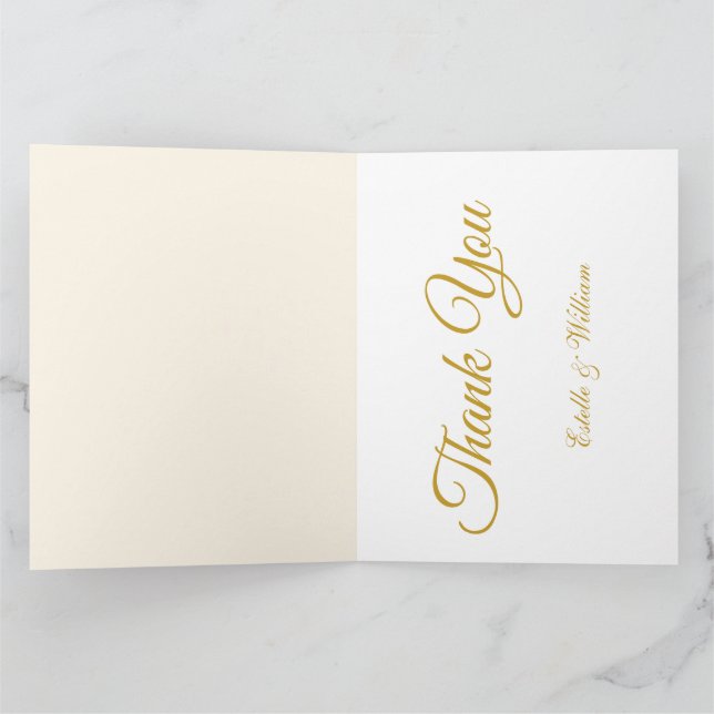 Convite de Casamento com Desenho Floral Pastel (Interior)