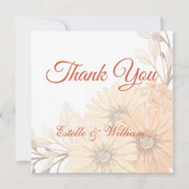 Convite de Casamento com Design Floral Pastel