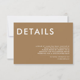 Convite de Casamento com Detalhes Mínimos
