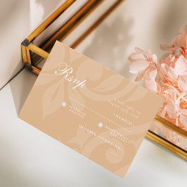 Convite de Casamento com Foto do Sol Pastel Clássi