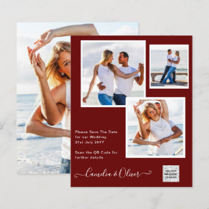 Convite de Casamento com Foto ORÇAMENTO Código QR
