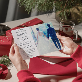 Convite de Casamento com Foto Simple Modern Tão Ap