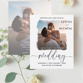 Convite de Casamento com Foto Simples Orçamento