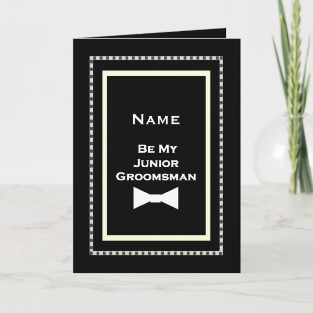 Convite de Casamento com Nome Personalizado do Paj (Frente)