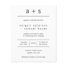 Convite de Casamento com Orçamento Mínimo e Foto