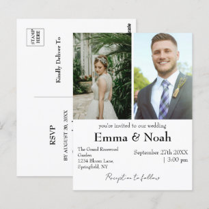 Convite de Casamento com Orçamento Personalizado c