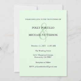 Convite De Casamento, Convite De Casamento Clássic