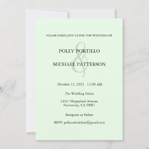Convite De Casamento, Convite De Casamento Clássic