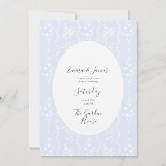 Convite de Casamento Cottagecore | Floral de Flore