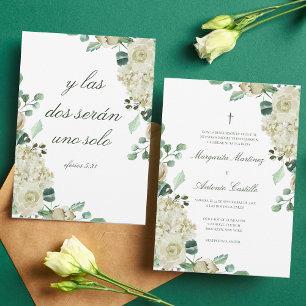 Convite de Casamento Cristão Elegante Megan