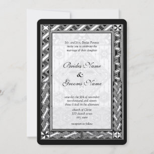 Convite de Casamento Cruz de Vidro Cristão