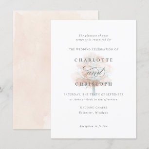 Convite de casamento da Misttree