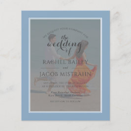 Convite De Casamento De 2 Fotos Do Orçamento Do Oc