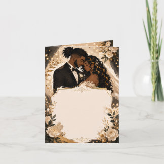 Convite de Casamento de Anime Moderno para Casais 