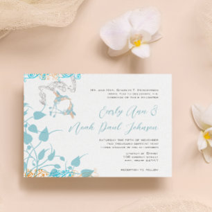 Convite de Casamento de Beija-flor Musical