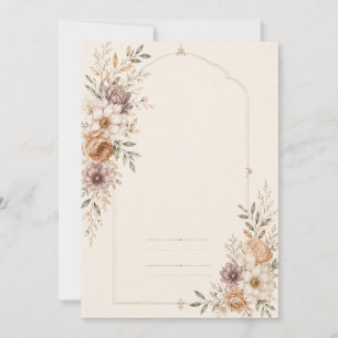 Convite de Casamento de Belas Artes com Pintura Ro
