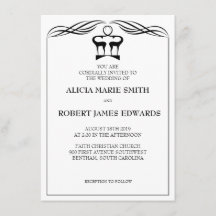 Convite de Casamento de Buck e Doe