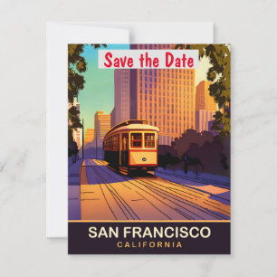 Convite de Casamento de Carroça de San Francisco