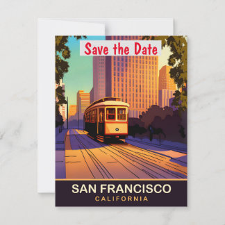 Convite de Casamento de Carroça de San Francisco