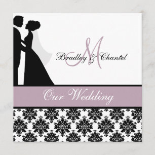 Convite de Casamento de Casais de Casamento de Lav