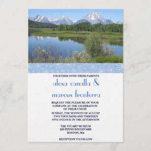 Convite de Casamento de Cenas Personalizadas com F