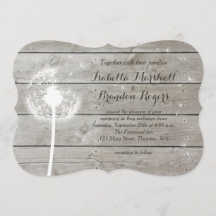 Convite de Casamento de Conselhos de Barn Floral