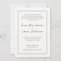 Convite de Casamento de Cotação Personalizada de S