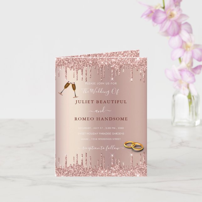 Convite De Casamento De Drives De Lente De Lente D (Orquídea)