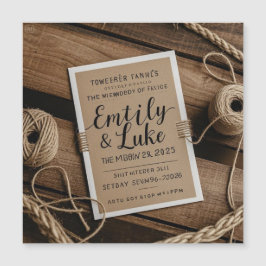 Convite de Casamento de Elegância de eterno