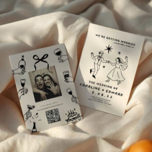 Convite De Casamento De Escrivação De Mão Escrevív