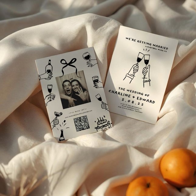 Convite De Casamento De Escrivação De Mão Escrevív (Criador carregado)