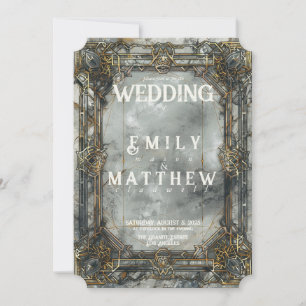 Convite De Casamento De Fantasia De Splendor Anão