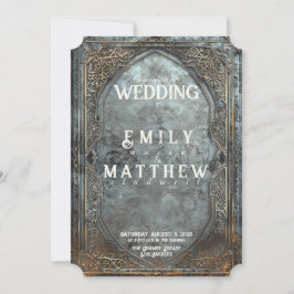 Convite De Casamento De Fantasia De Splendor Anão