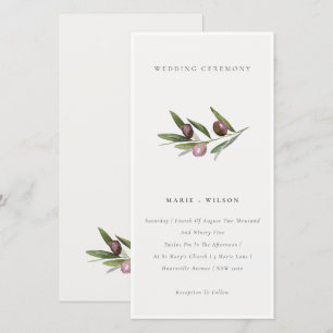 Convite de casamento de Folhagem Mínima Rústica 