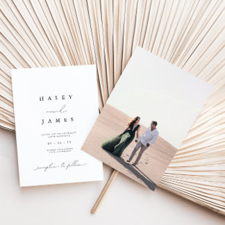 Convite De Casamento De Fotos De Script Neutral El