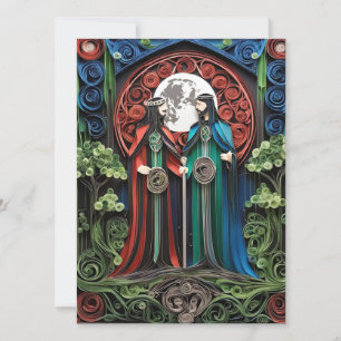 Convite de casamento de gay