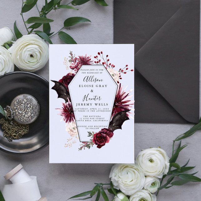 Convite de Casamento de Halloween (Criador carregado)