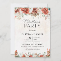 Convite de Casamento de Inverno