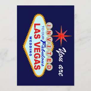 Convite de Casamento de Las Vegas