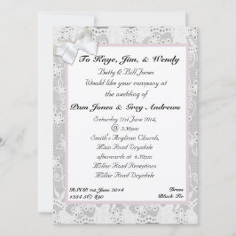 Convite de Casamento de Local