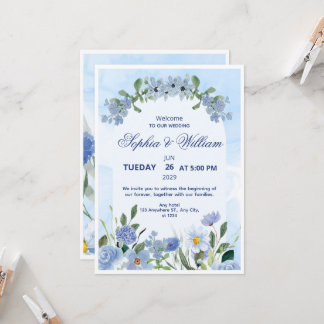 Convite de Casamento de Luxo