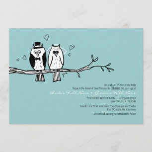 Convite de Casamento de Noiva e Doninha de Casamen