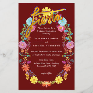 Convite de casamento de Orçamento de Flores de Fo