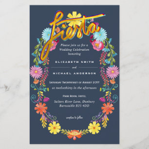 Convite de casamento de Orçamento de Flores de Fo