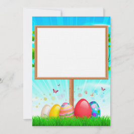 Convite de Casamento de Páscoa Personalizado