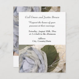 Convite de Casamento de Peonies